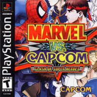 Marvel vs. Capcom Clash of Super Heroes Playstation  box art